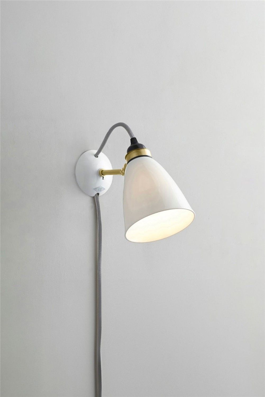 Original BTC / Wall Lights / Hector 30 Wall Light Plug Switch & Cable