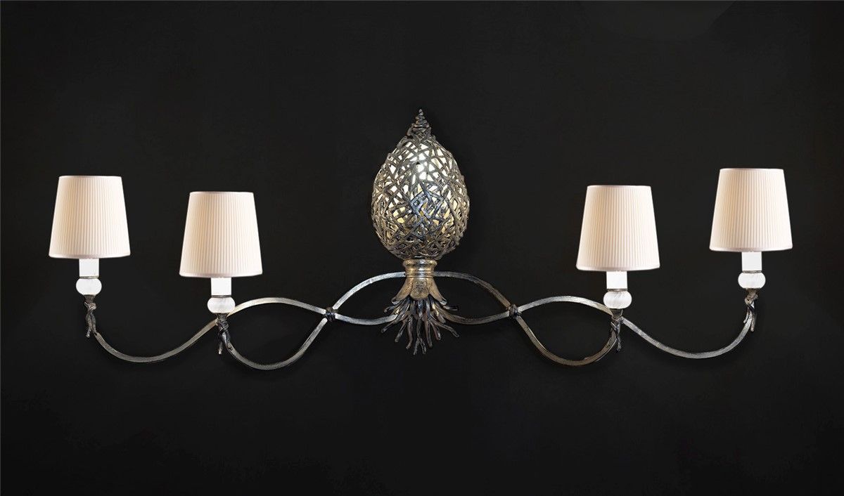 Officina Ciani / Vägglampor / Wrought Iron HL1011WA-5 Nido