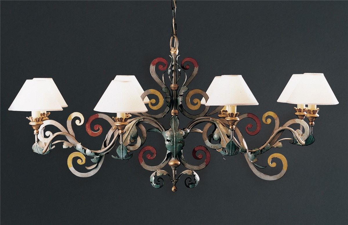 Officina Ciani / Chandeliers / Forged Iron HL1058CH-8