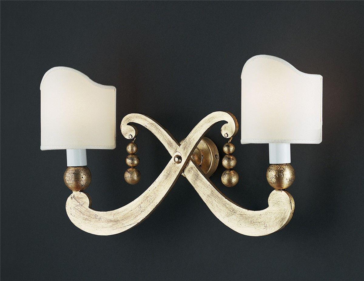 Officina Ciani / Vägglampetter / 2 Lights HL1094WA-2 Pallini