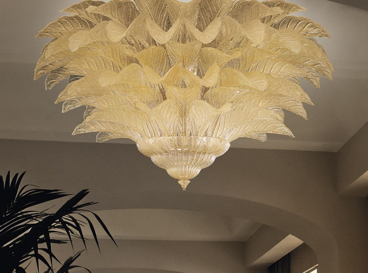 Glass & Glass Murano / Semi-Flush Mounts / Fresco ART. C-IF 208