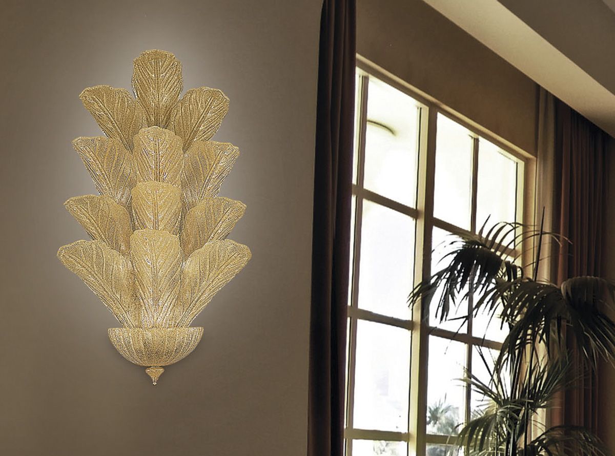 Glass & Glass Murano / Wall Sconces / Fresco ART. C-IF 210/A