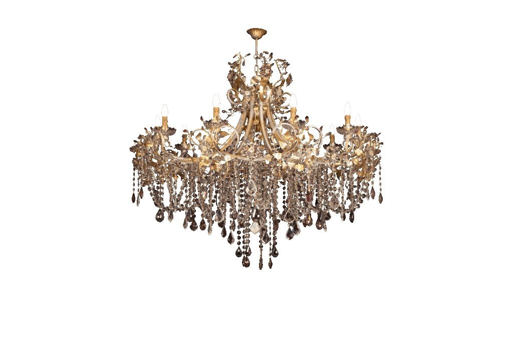 Mechini / Chandeliers / Clear and Coloured Bohemian Crystal L800/11
