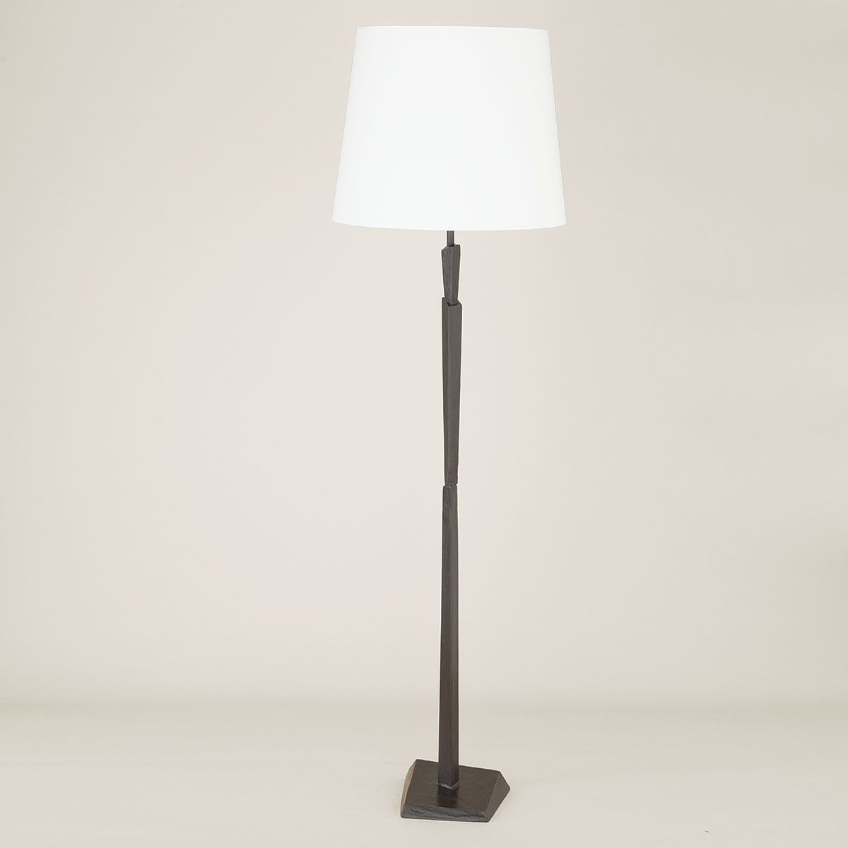 Objet Insolite / Bronze floor lamp / Lampadaire Cubist