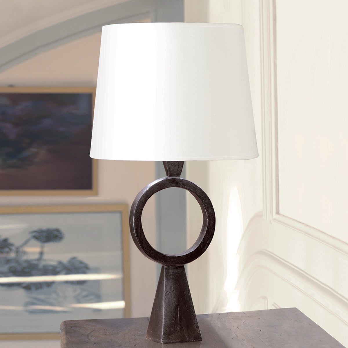 Objet Insolite / Bronze table lamp / Lampe Max