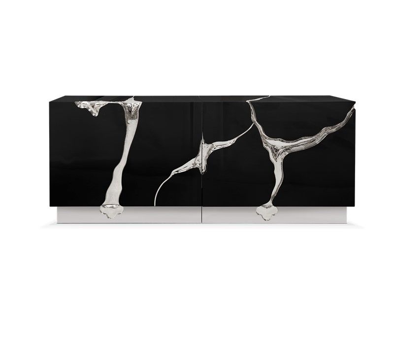 Boca do Lobo / Sideboards / Lapiaz Black Silver