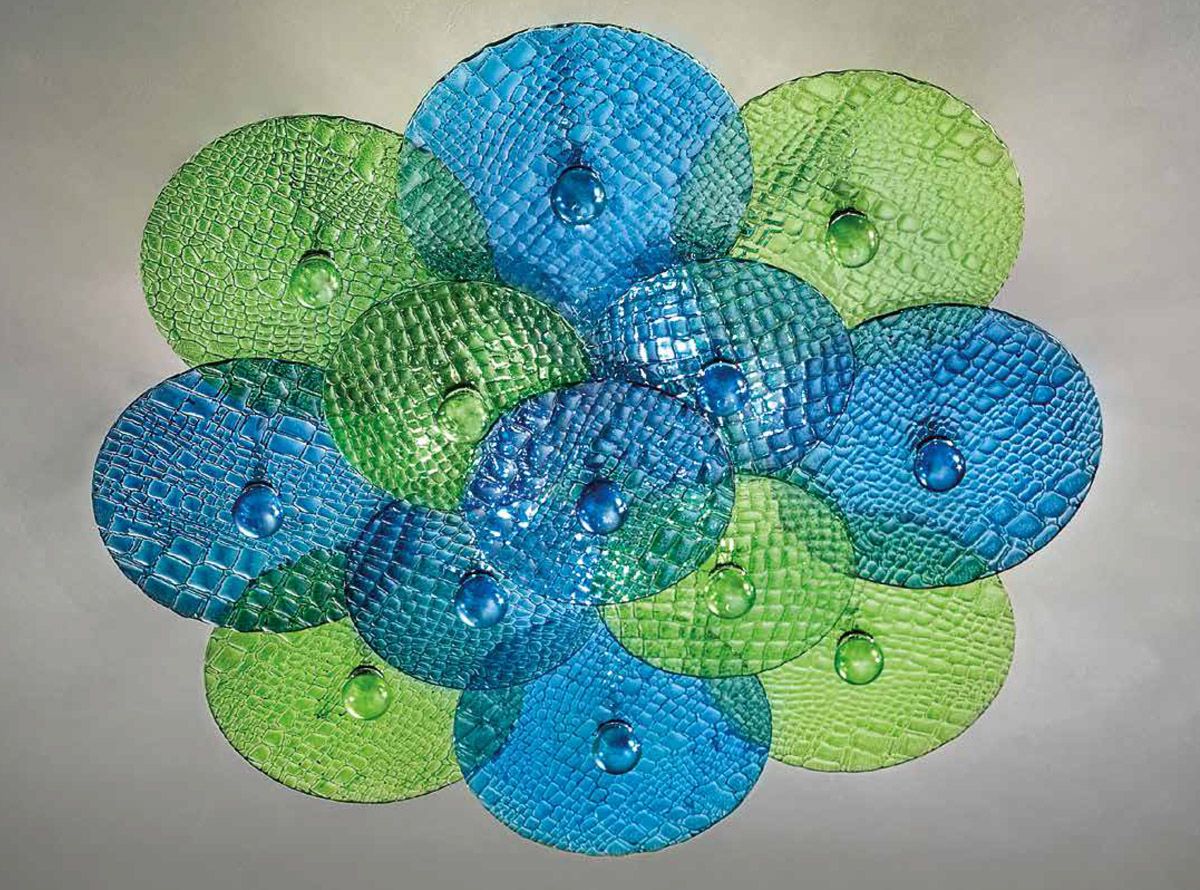 Glass & Glass Murano / Semi-Flush Mounts / Habitat Creative 3.1 ART. 37001/P