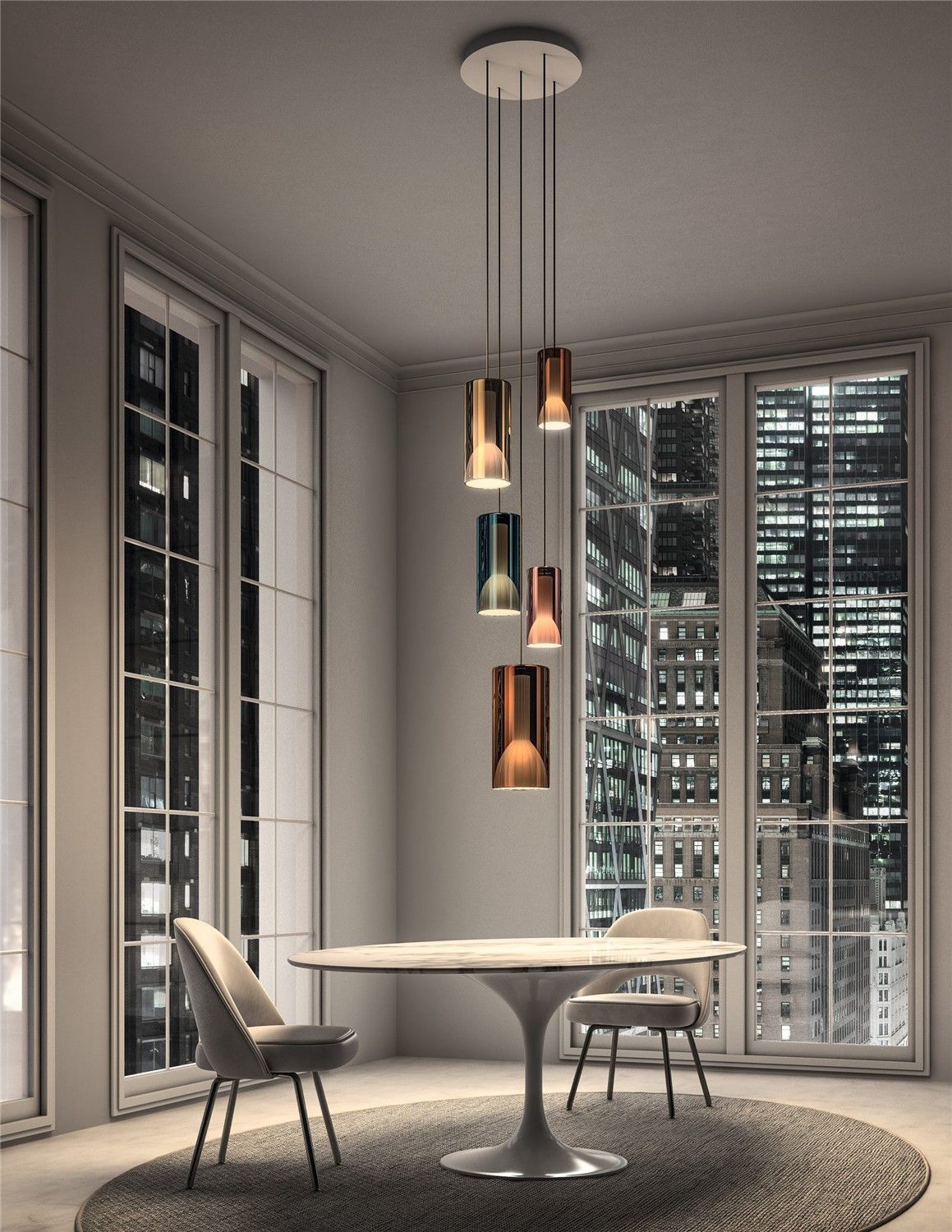 Penta Light / Pendants & Suspension Lights / Lit sospensione