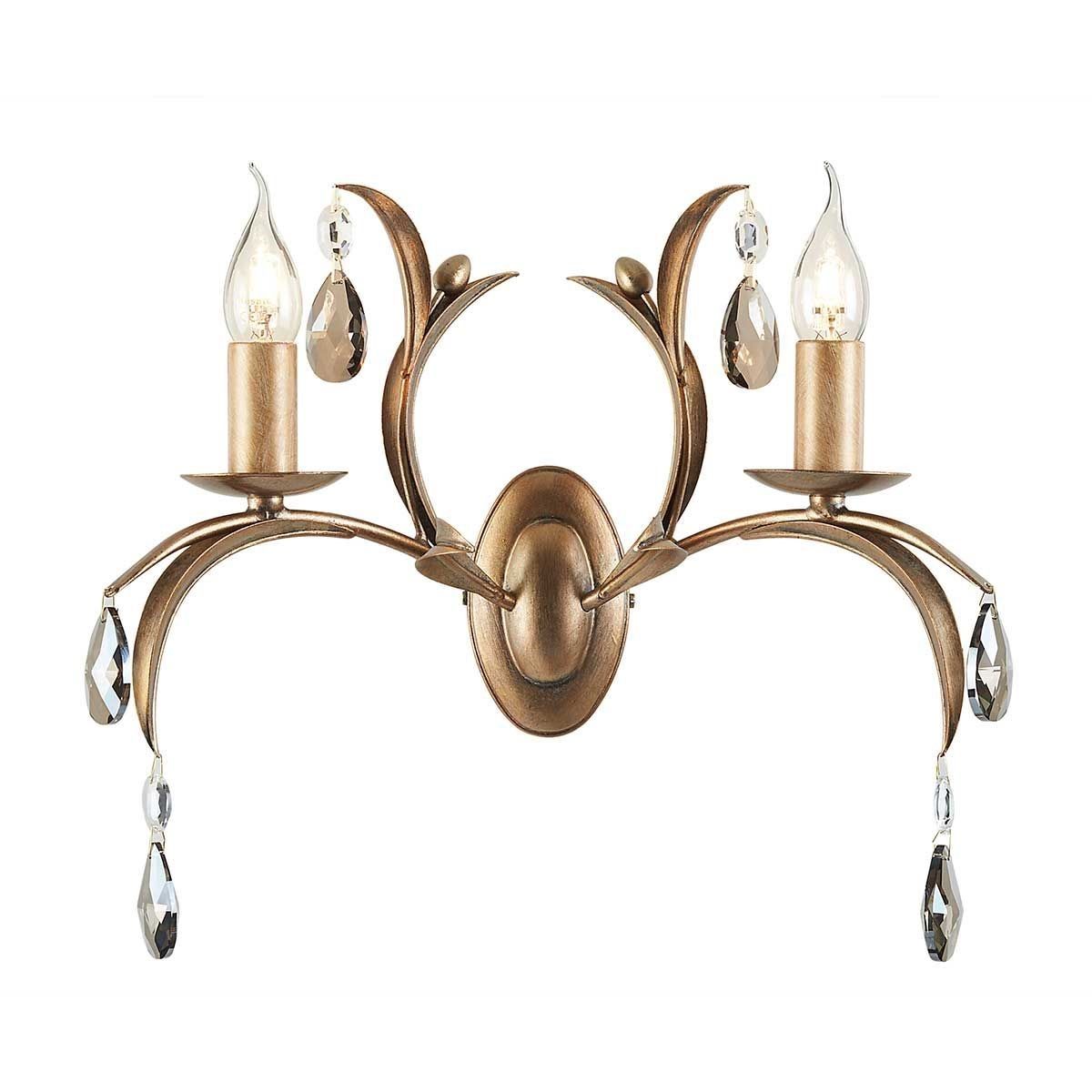 Elstead Lighting / Wall Lights / Lily 2 Bronze Patina