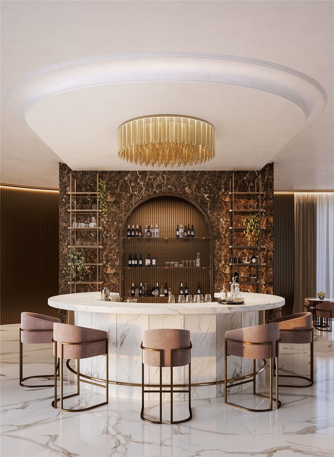 Masiero / Ceiling Lights / Lustralis Q2 SNG