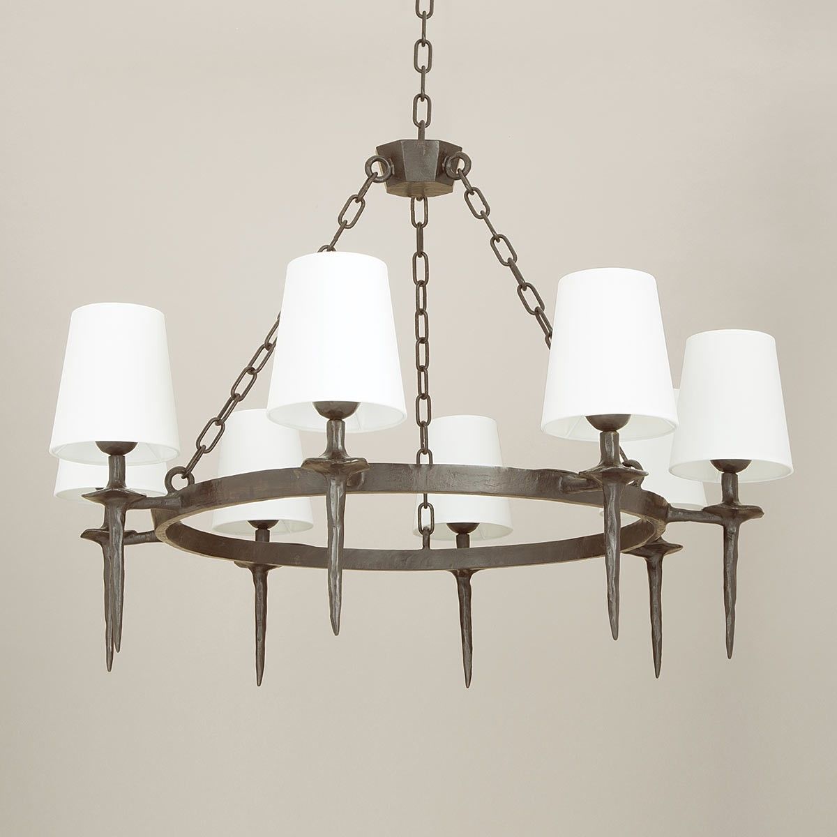 Objet Insolite / Bronze Chandeliers / Lustre Mancha