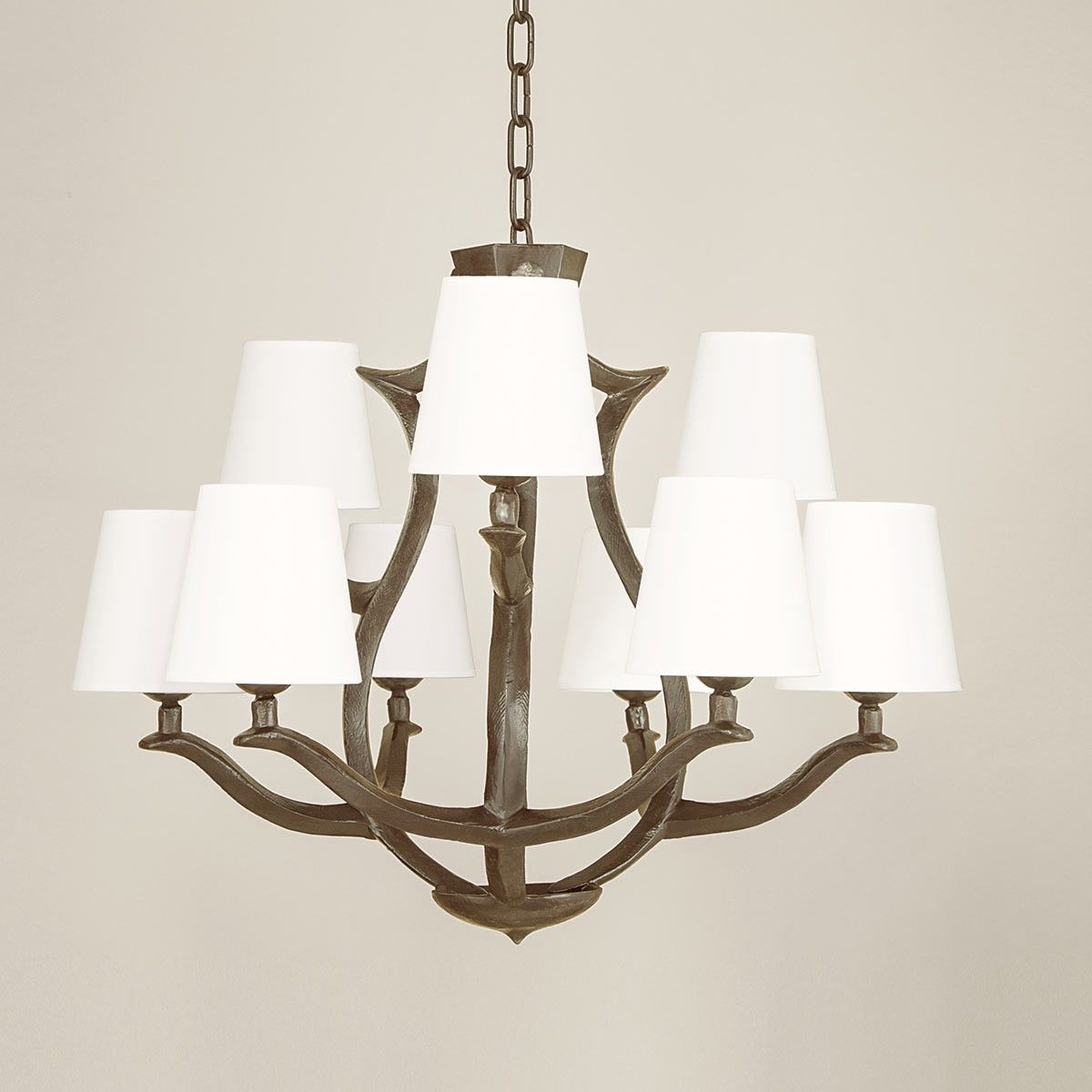 Objet Insolite / Bronze Chandeliers / Lustre Neuf