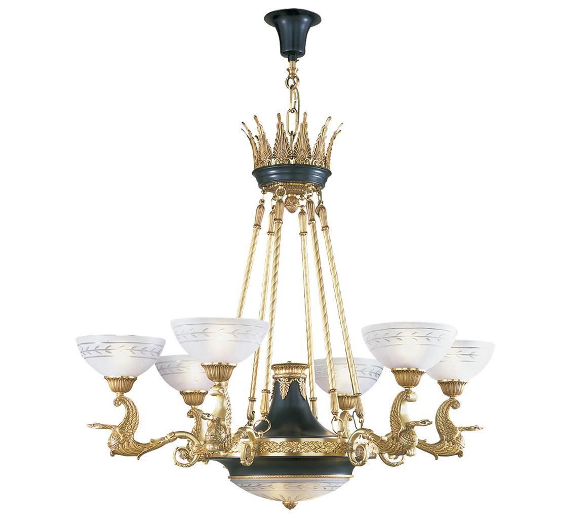 Mariner / Ljuskronor / Casted Bronze & Venetian glass 18555.0