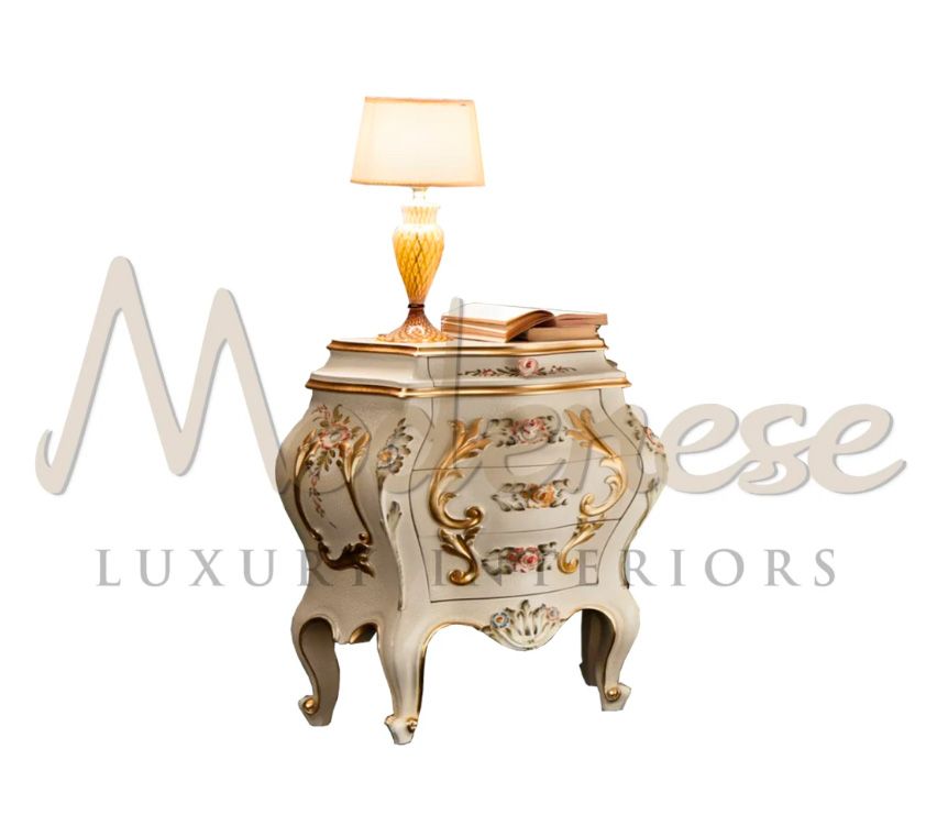 Modenese Luxury Interiors / Night Tables / Classical 4-Drawers 11204