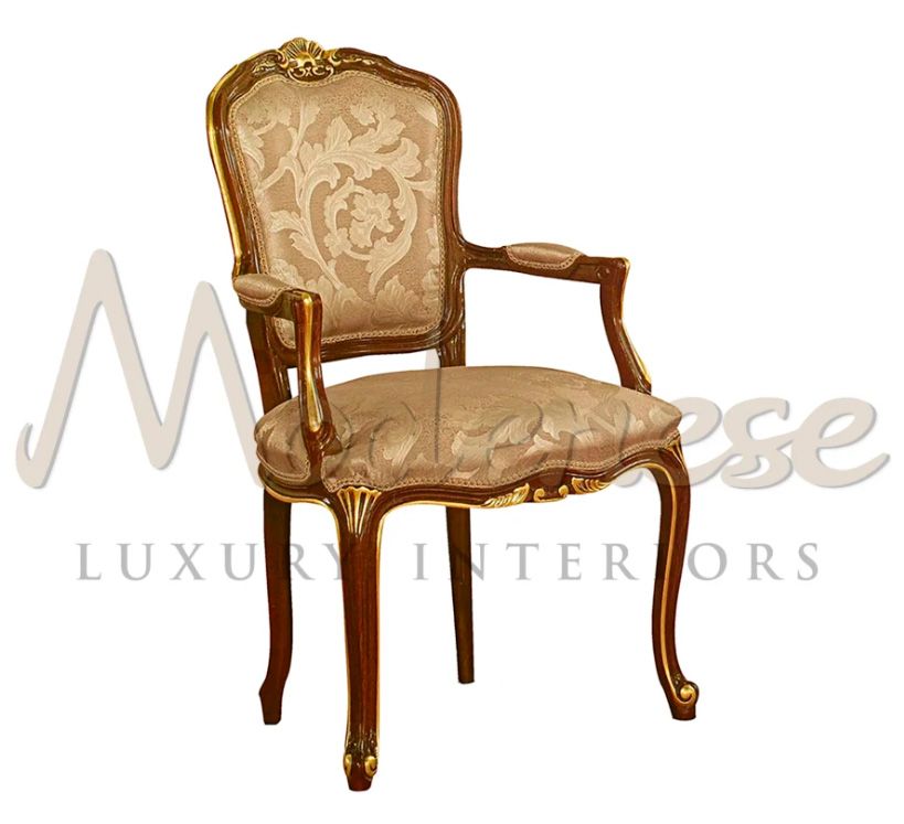 Modenese Luxury Interiors / Armrest Chairs / Oro Baroque Wooden 15539