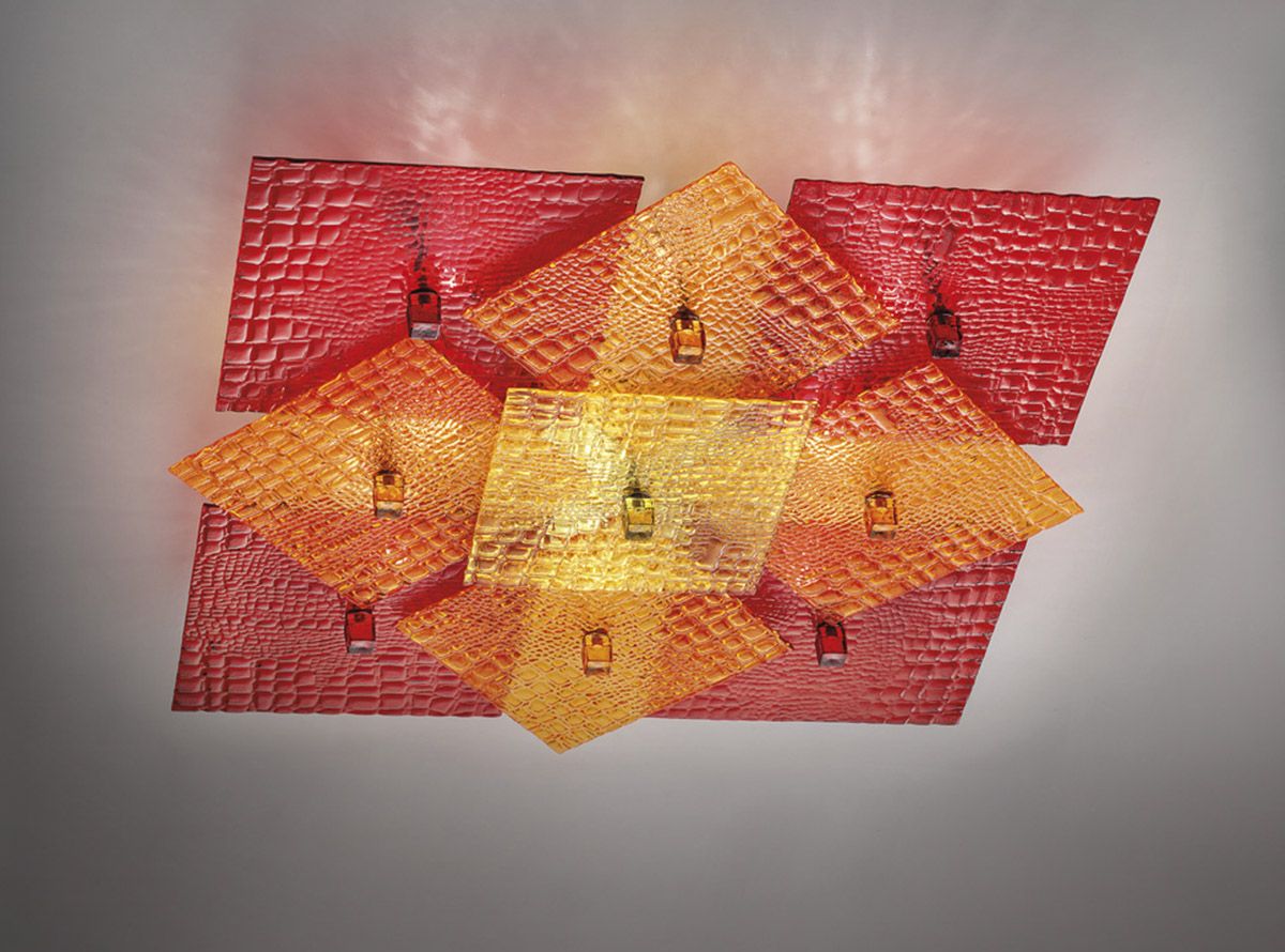 Glass & Glass Murano / Semi-Flush Mounts / Habitat Creative 3.1 ART. 32001/P