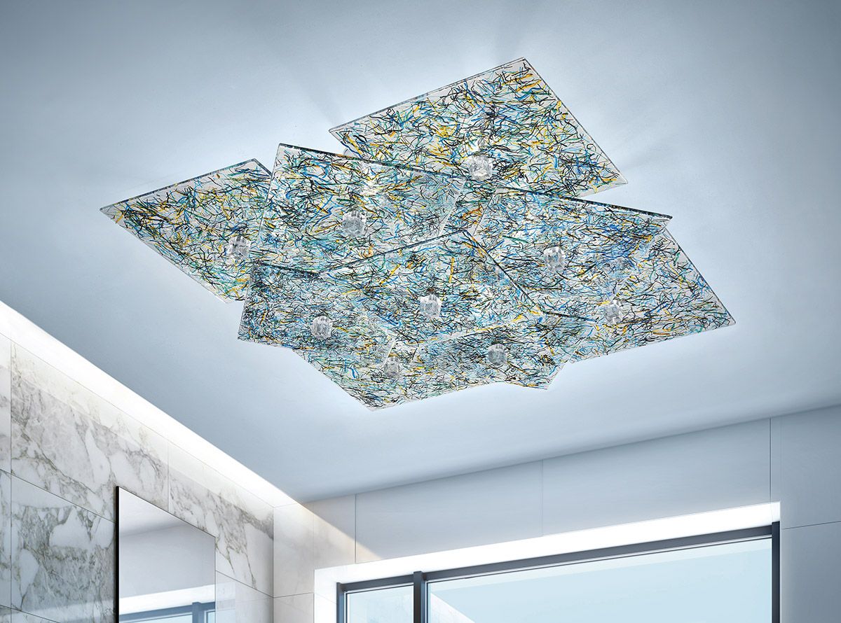 Glass & Glass Murano / Semi-Flush Mounts / Habitat Creative 3.2 ART. 32002/P
