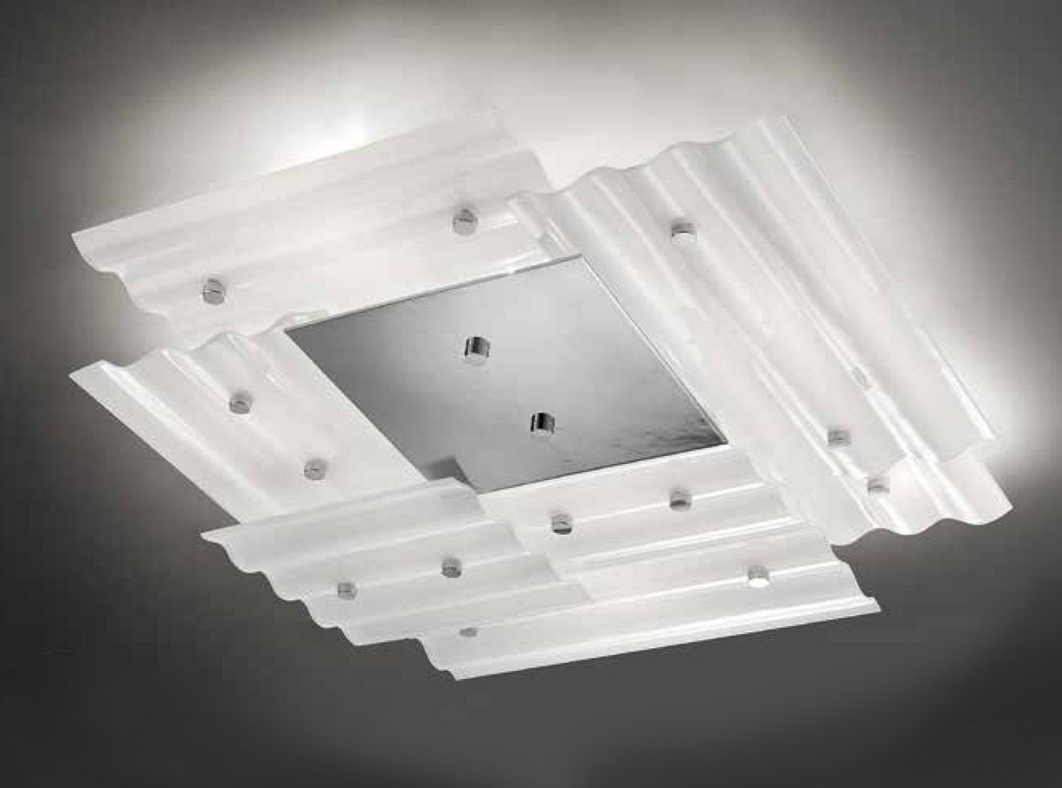 Glass & Glass Murano / Semi-Flush Mounts / Habitat Creative 4 ART. 420