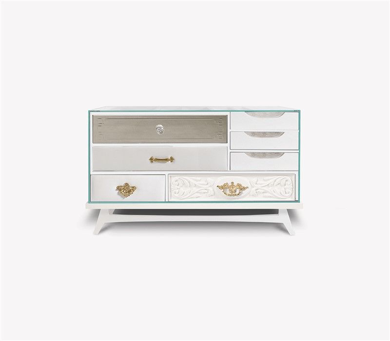 Boca do Lobo / Bedside Tables / Mondrian White