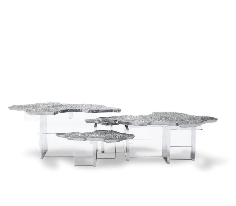 Boca do Lobo / Center Tables / Monet Silver