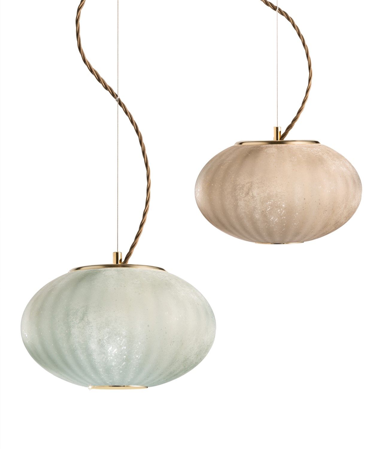 Euroluce Lampadari / Pendants & Suspension Lights / Moonlight S1 – virdian vintage – tobacco vintage