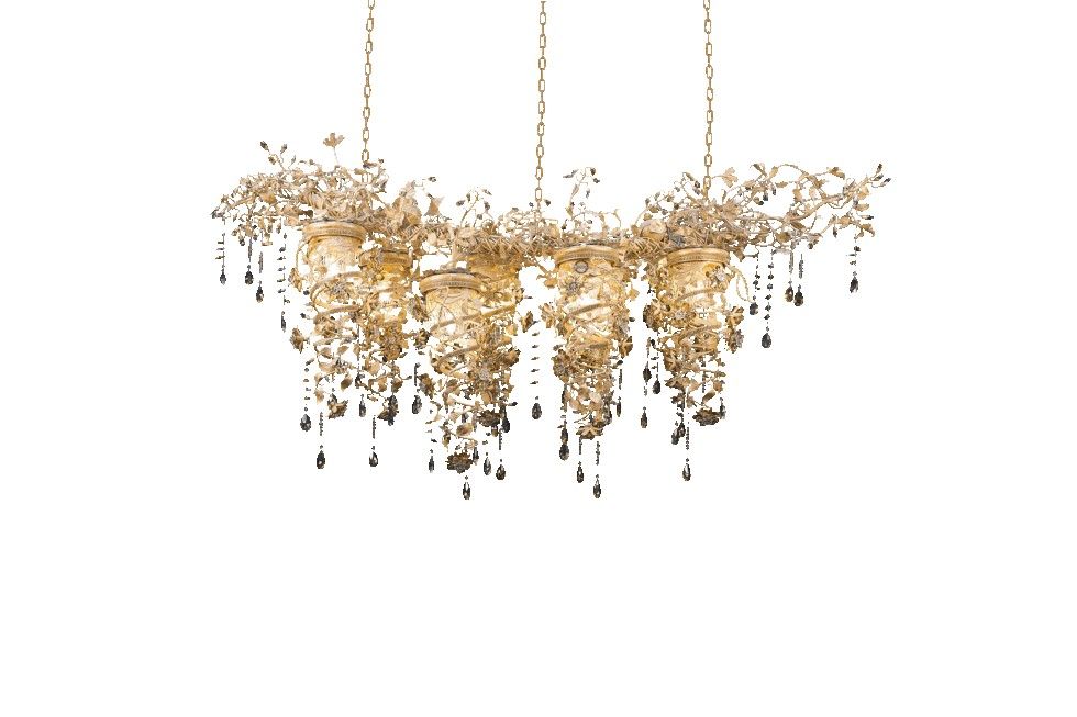 Mechini / Chandeliers / Clear and Coloured Bohemian Crystal MP1/8