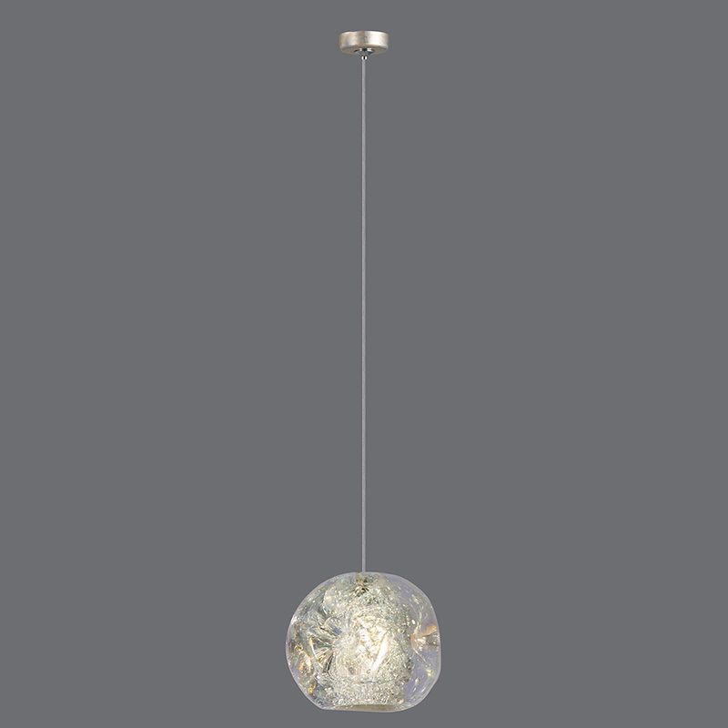 Fine Art Handcrafted Lighting / Drop Lights / Natural Inspirations 4.5″ Round 851840-106L 206L