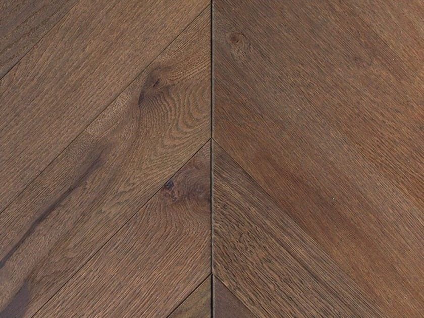 Bassano Parquet / Oak parquet / The geometries - Herringbones Hungarian Herringbone 45° Thermotreated Oak