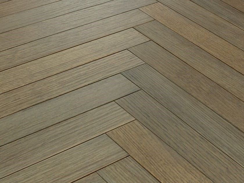 Bassano Parquet / Oak parquet / The geometries - Herringbones Italian Herringbone 90° Oak Sky