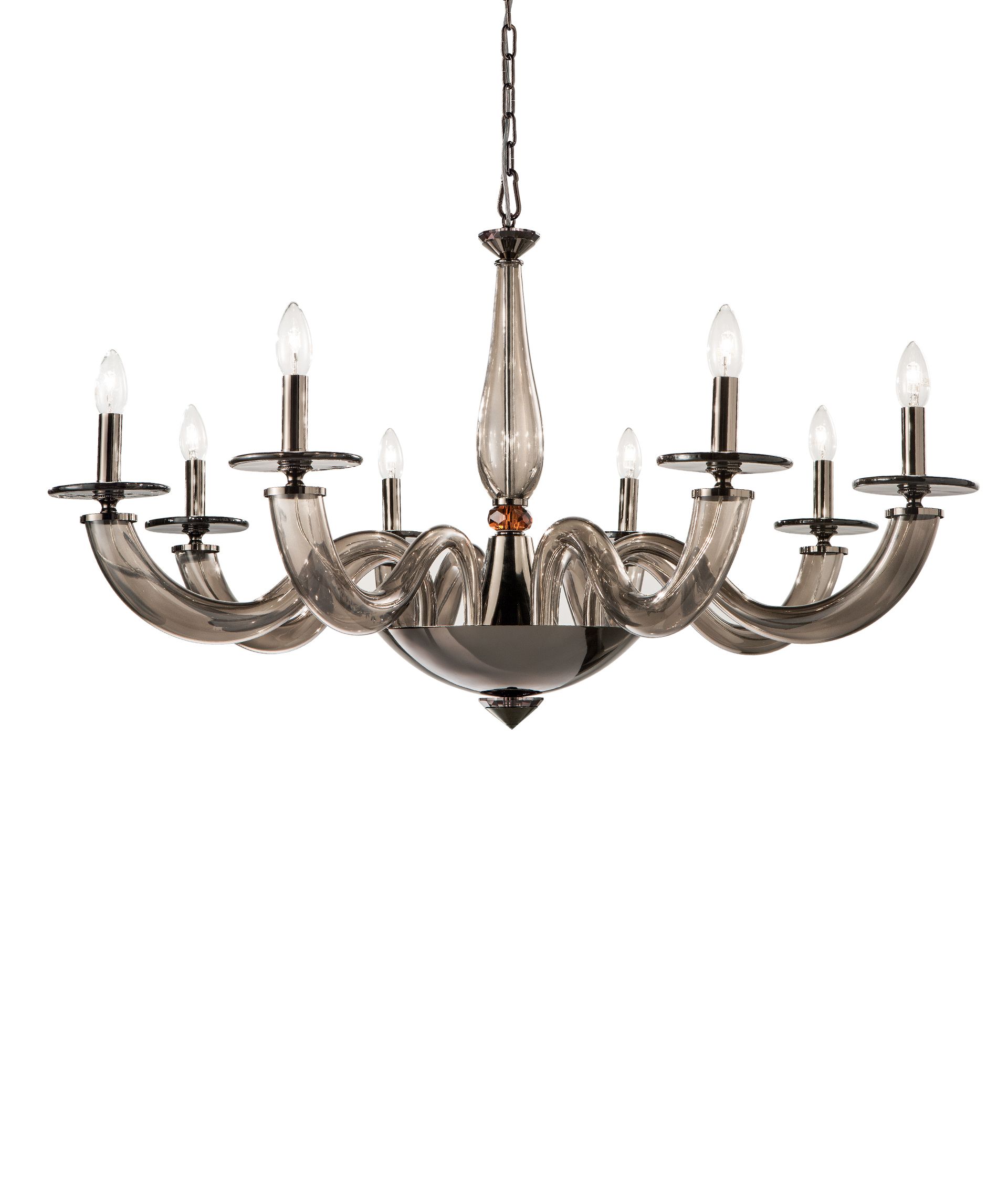 Euroluce Lampadari / Chandeliers / Olympia L8 fumè