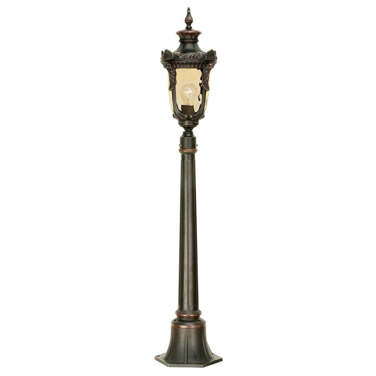 Elstead Lighting / Outdoor Post Lights / Philadelphia Medium Pillar Old Bronze