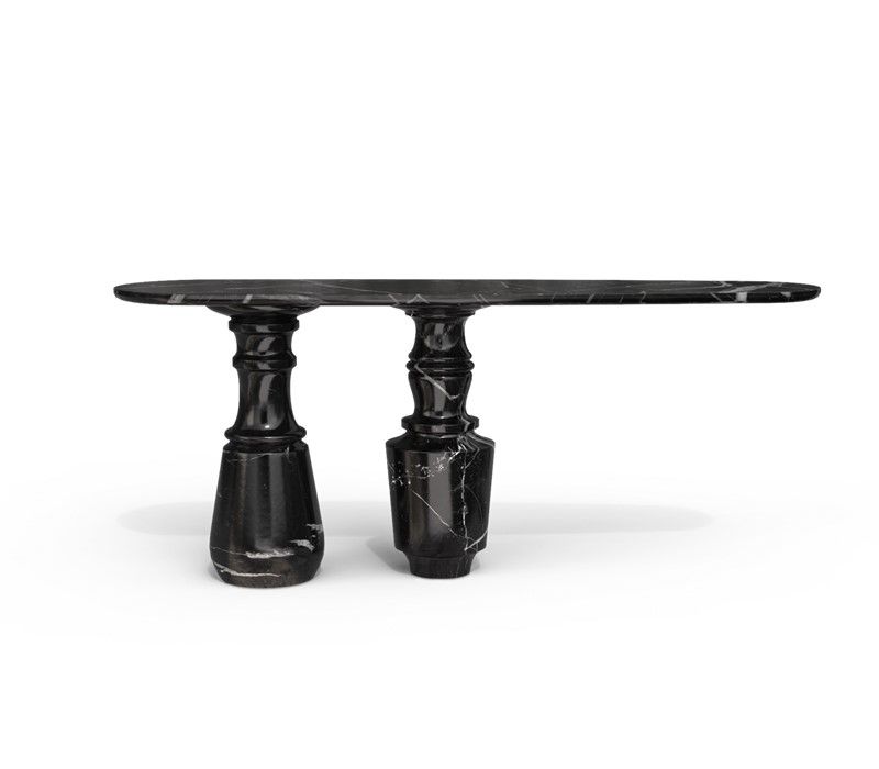 Boca do Lobo / Consoles / Pietra Nero Marquina