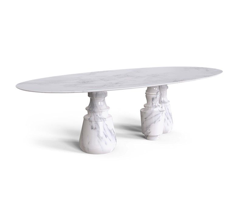 Boca do Lobo / Dining Tables / Pietra Oval XL Estremoz