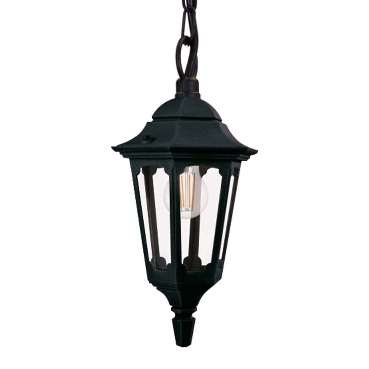 Elstead Lighting / Outdoor Lanterns / Parish Chain Black