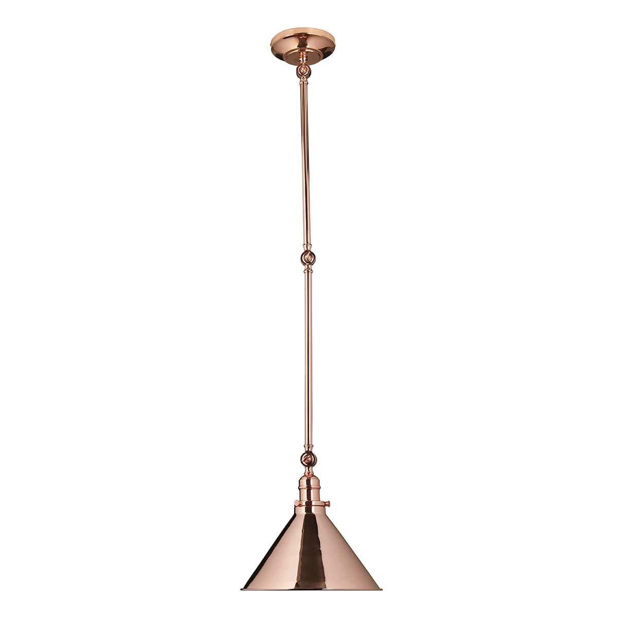 Elstead Lighting / / Provence 1 Light Wall Light/Pendant - Polished Copper