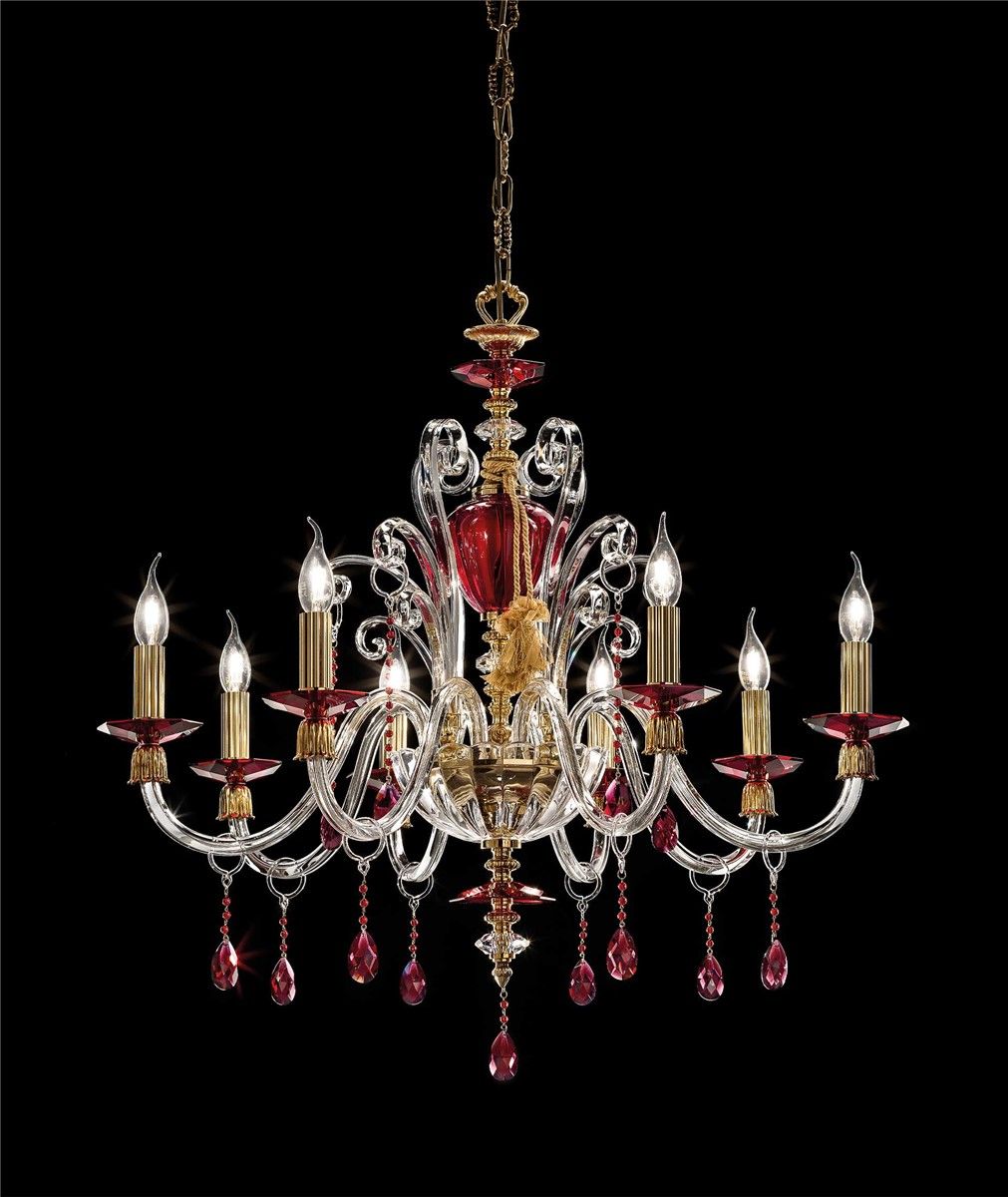 Euroluce Lampadari / Chandeliers / Rubino Alicante L8