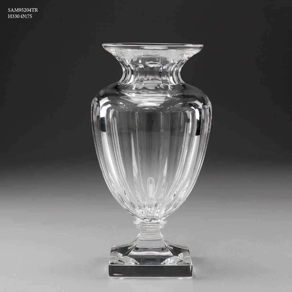 Italian Luxury Lighting / Vases / Crystal 33 cm SAM95204TR