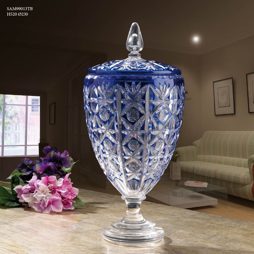 Italian Luxury Lighting / Vases / Crystal 52 cm SAM99013TB