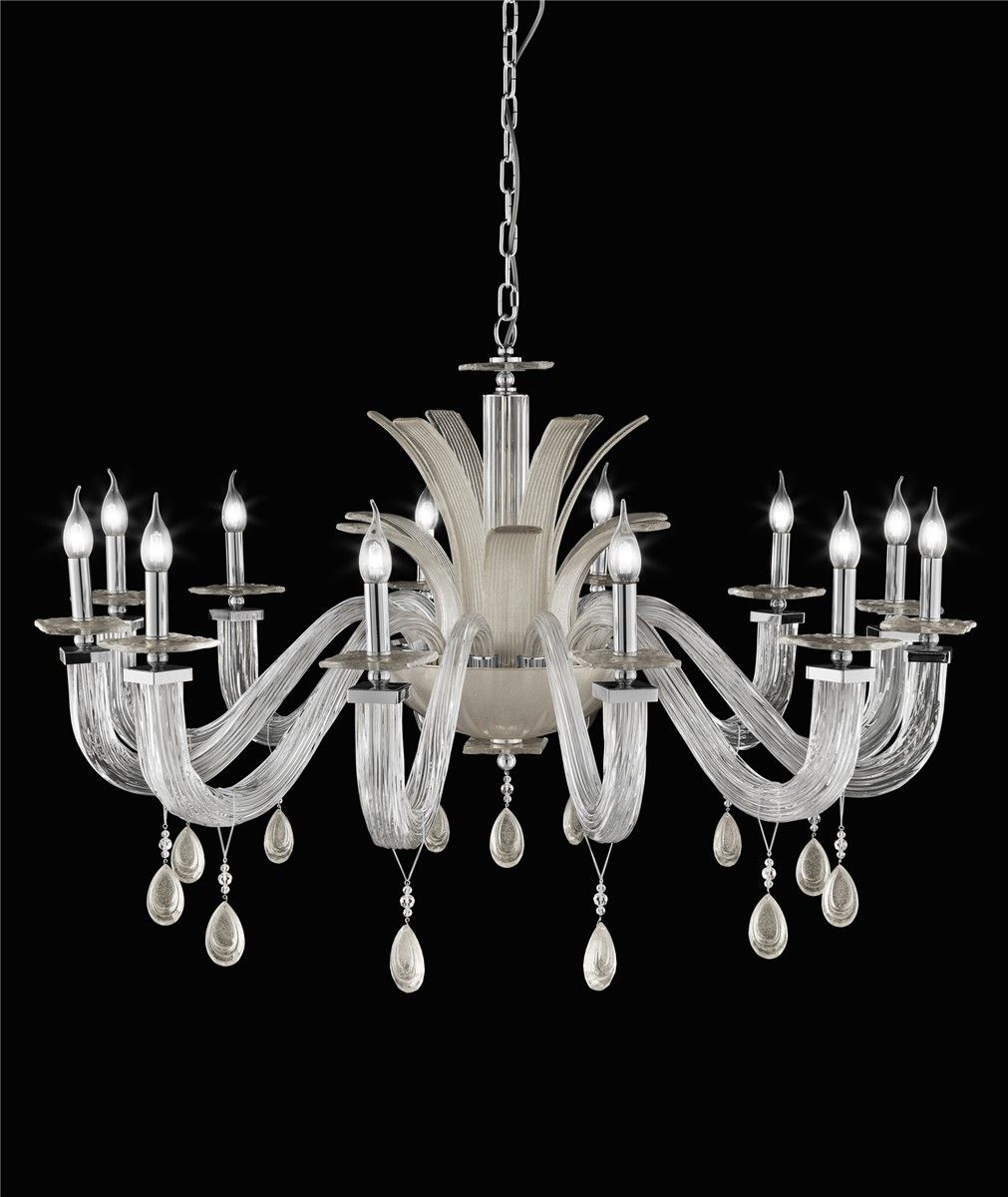 Euroluce Lampadari / Chandeliers / Soar L12 Silver