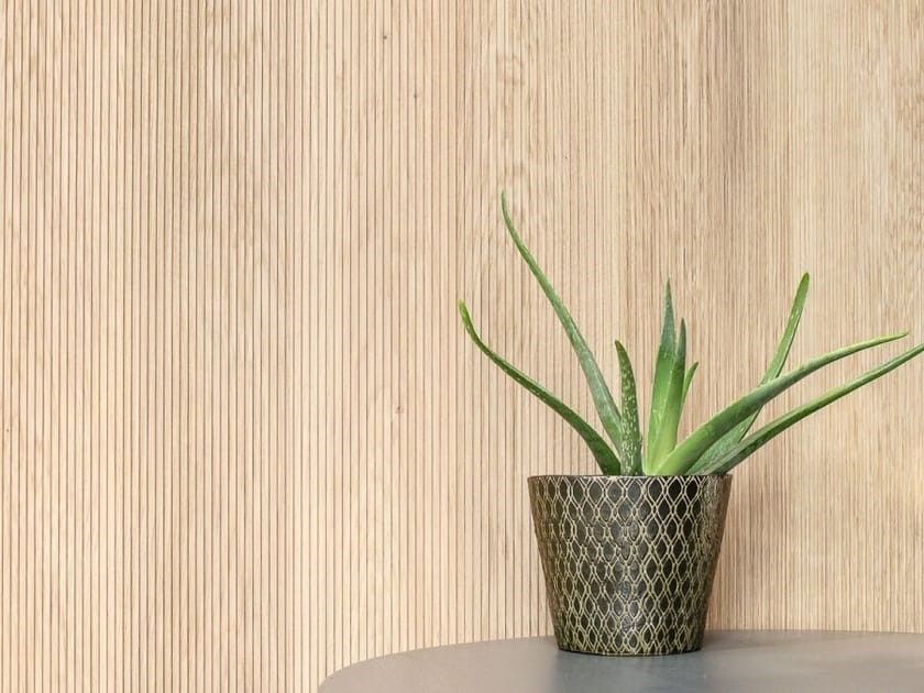 Bassano Parquet / Pannello murale 3D in legno massello / Wallwood Wave P
