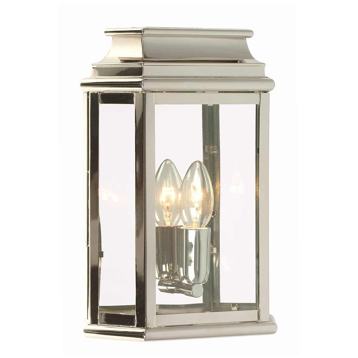 Elstead Lighting / Outdoor Wall Lights / St Martins Lantern Polished Nickel