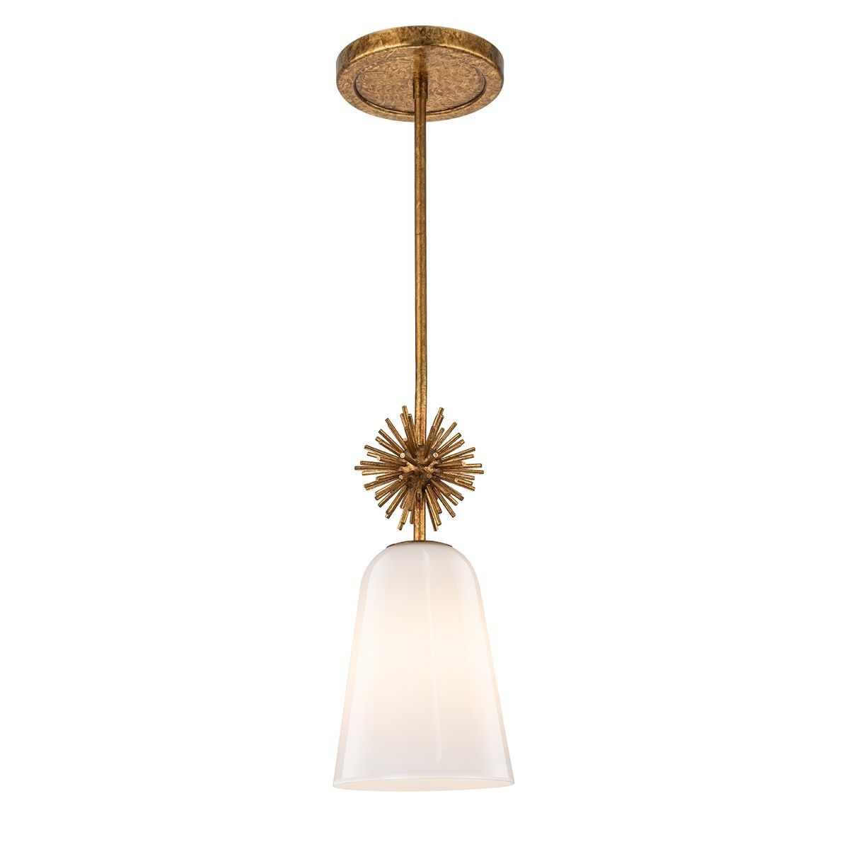 Elstead Lighting / Pendant Lights / Staring 1 lt Distressed Gold