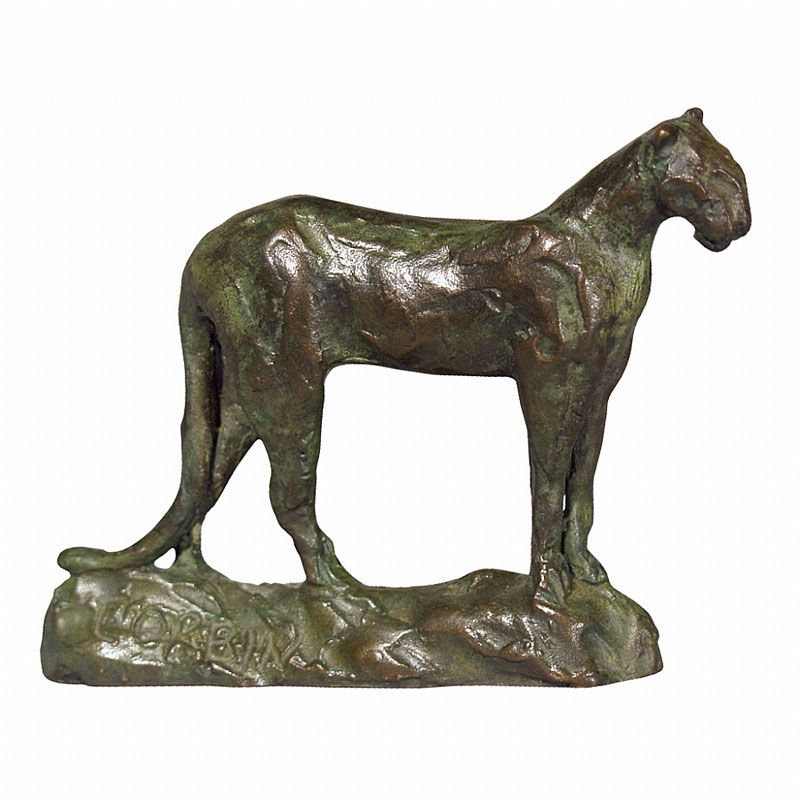 Tom Corbin / Author's sculpture / Leopard #2 S3040-2