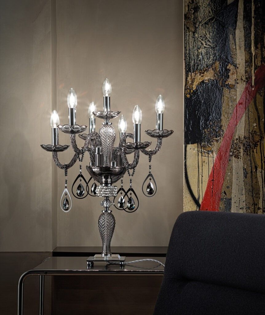 Euroluce Lampadari / Table lamps / Toochic F6+1L