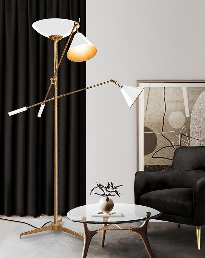 DelightFULL / Floor Lamps / Torchiere Floor Lamp