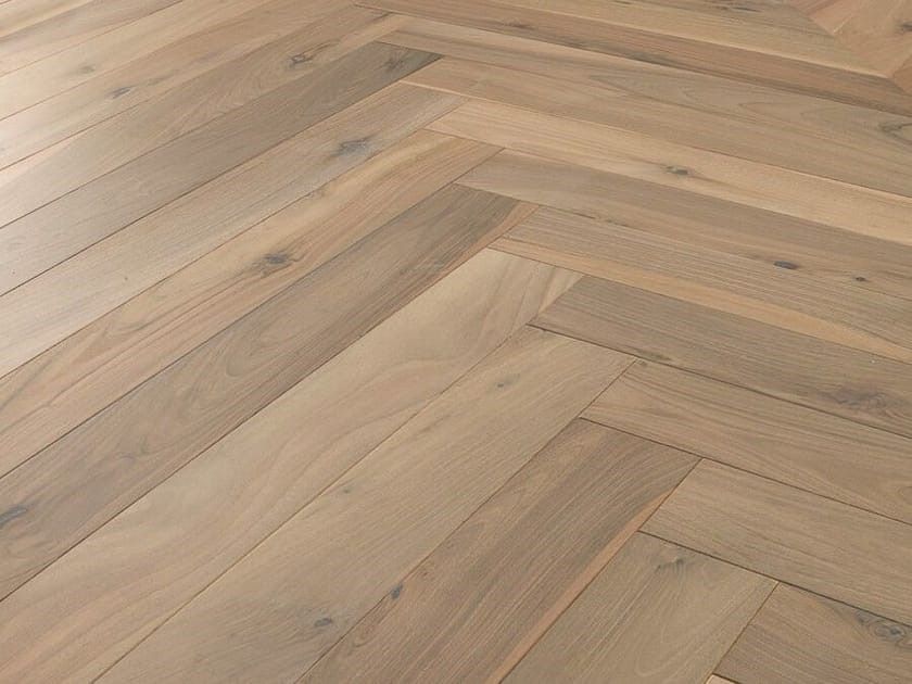 Bassano Parquet / Valnötparkett / The geometries - Herringbones Italian Herringbone 90° European Walnut
