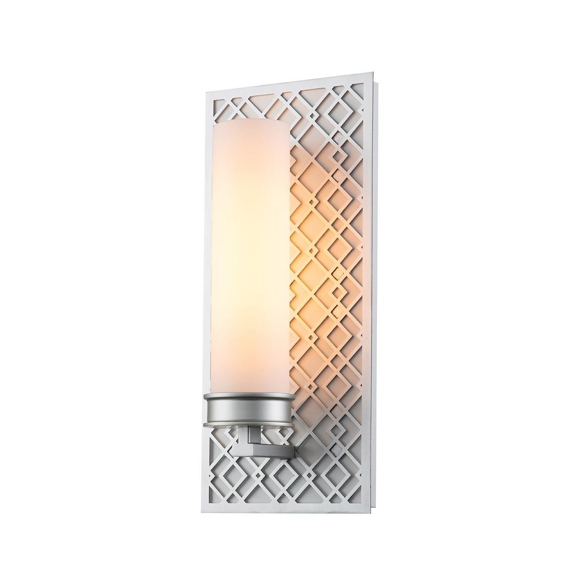 Elstead Lighting / Wall Lights / Ziggy Lacquered Silver