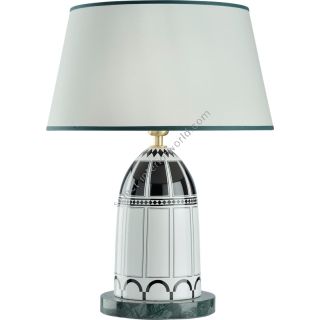 Le Porcellane / Table Lamps / Marble Base Porcelain 03001 Don Giovanni