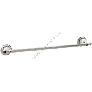 Bronces Mestre / Towel Holders / Towel rail 600mm with Swarovski black crystal 033272.N00.50