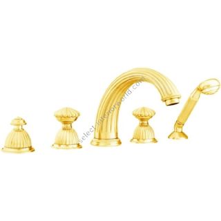 Bronces Mestre / Bath-Shower Fittings / Five holes bath set 033416.C00.00